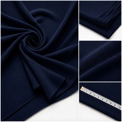 LAQASA Armaani Fabric – Navy Blue