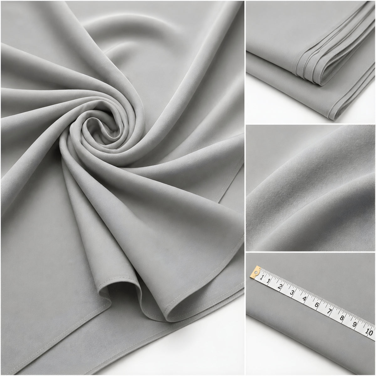 LAQASA Armaani Fabric – Platinum Grey