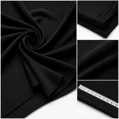 LAQASA Armaani Fabric – Jet Black