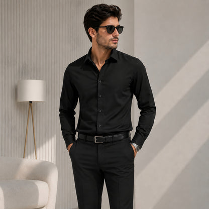 LAQASA Armaani Fabric – Jet Black