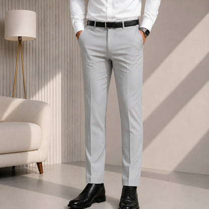 LAQASA Armaani Fabric – Light Silver Grey